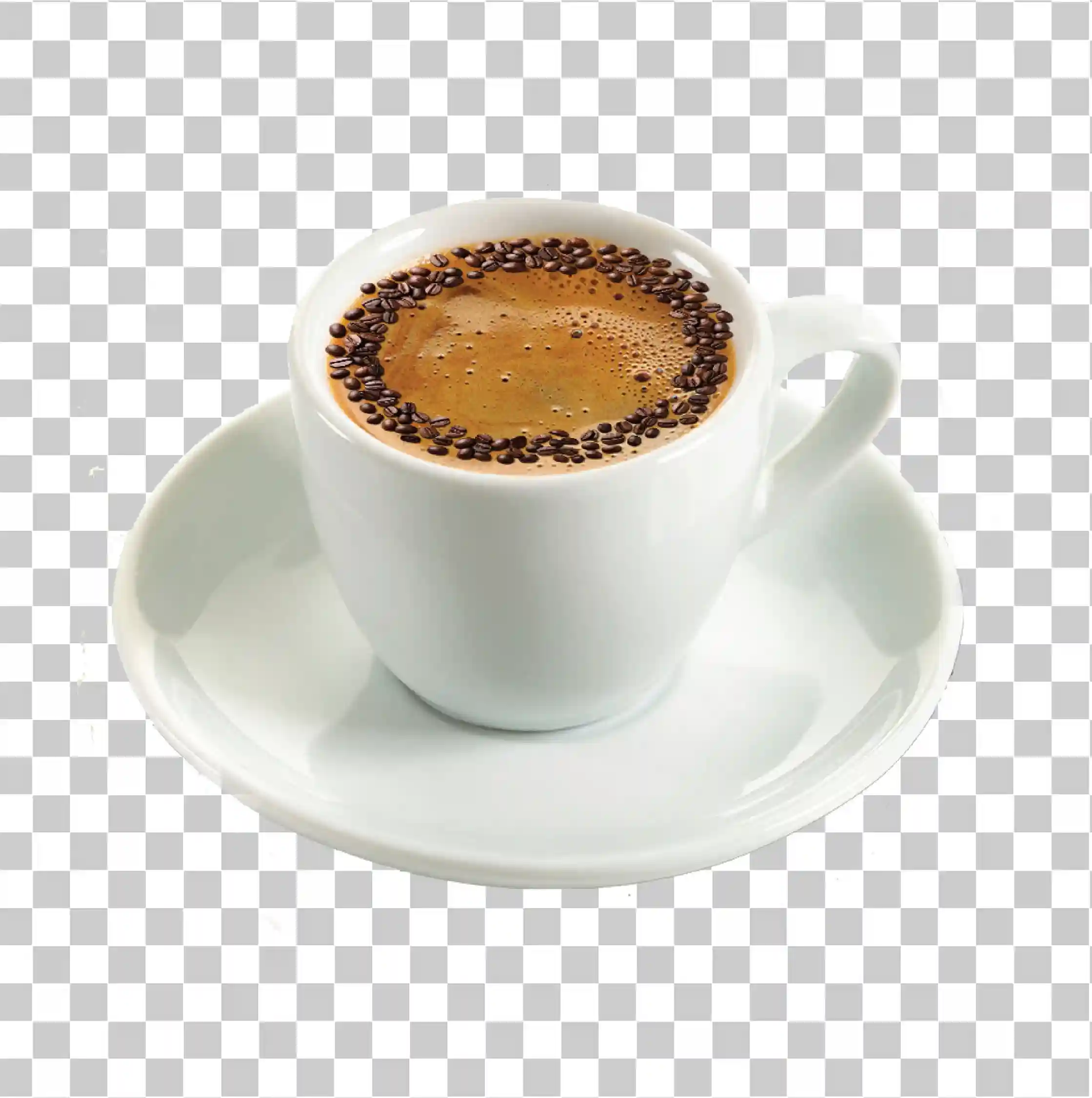 Xícara De Café PNG, Café expresso e grãos para branding e design, 