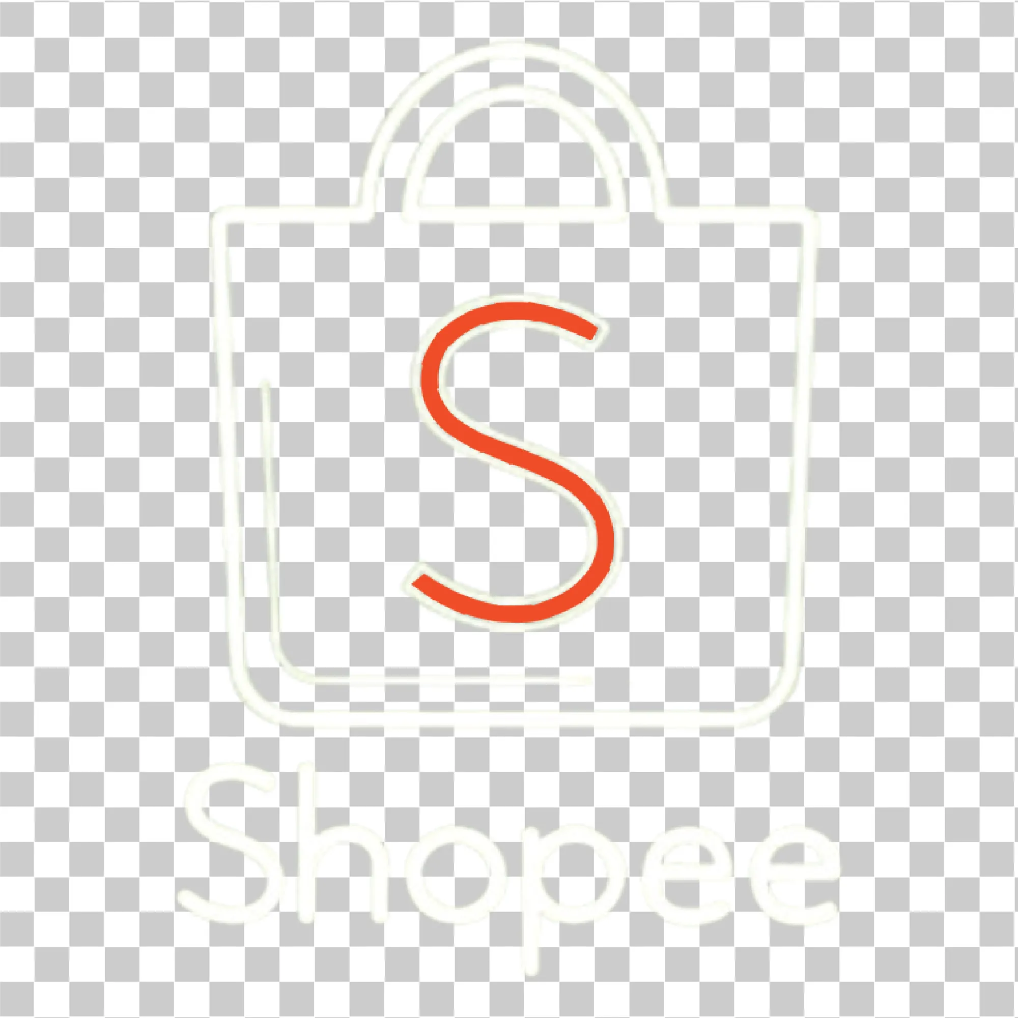 Shopee Food Icon – Logo for Food Apps and Shopee Marketplace Branding, 