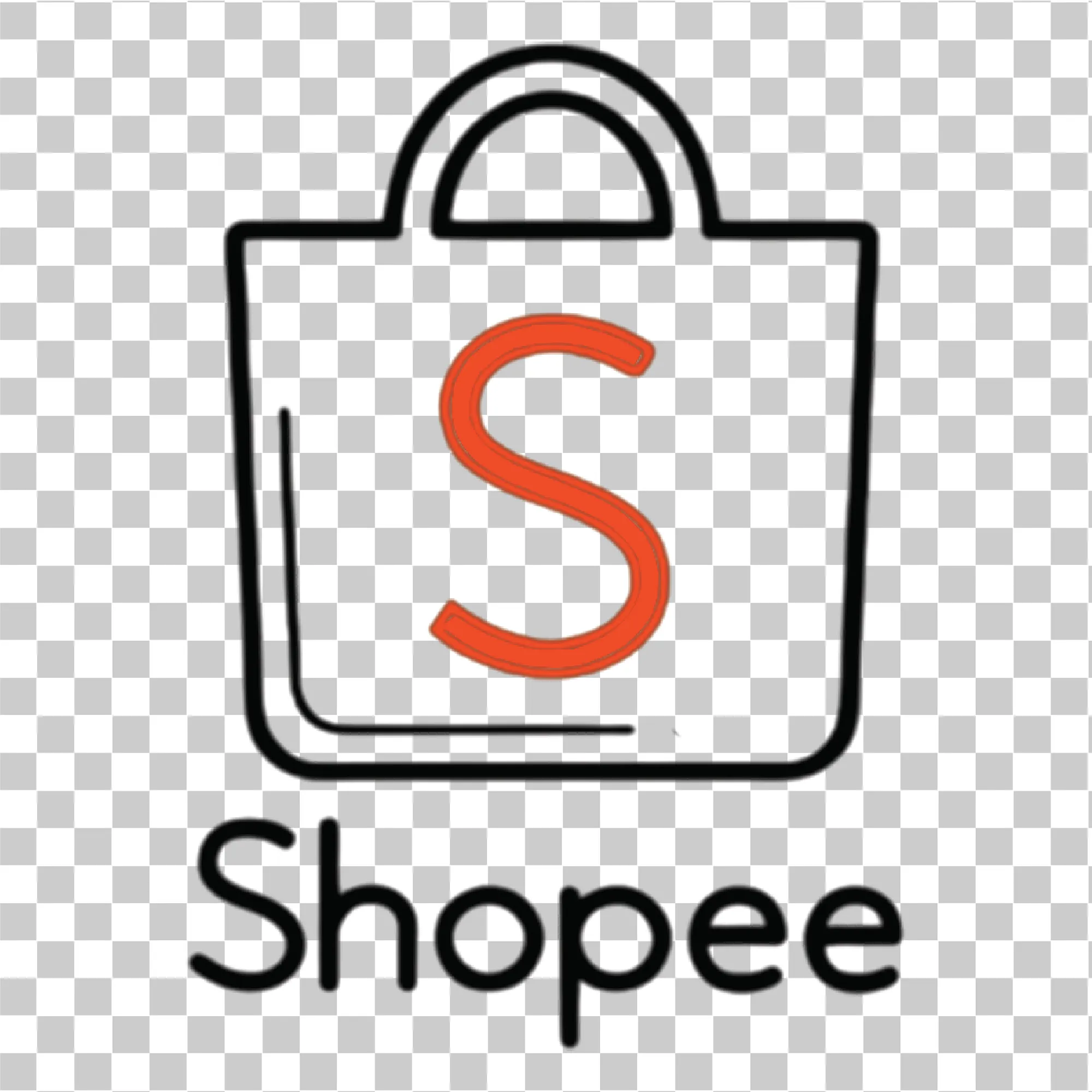 Shopee Indonesia Shopping Logo, E-Commerce & Marketplace Icon PNG for Company Branding, logo, 