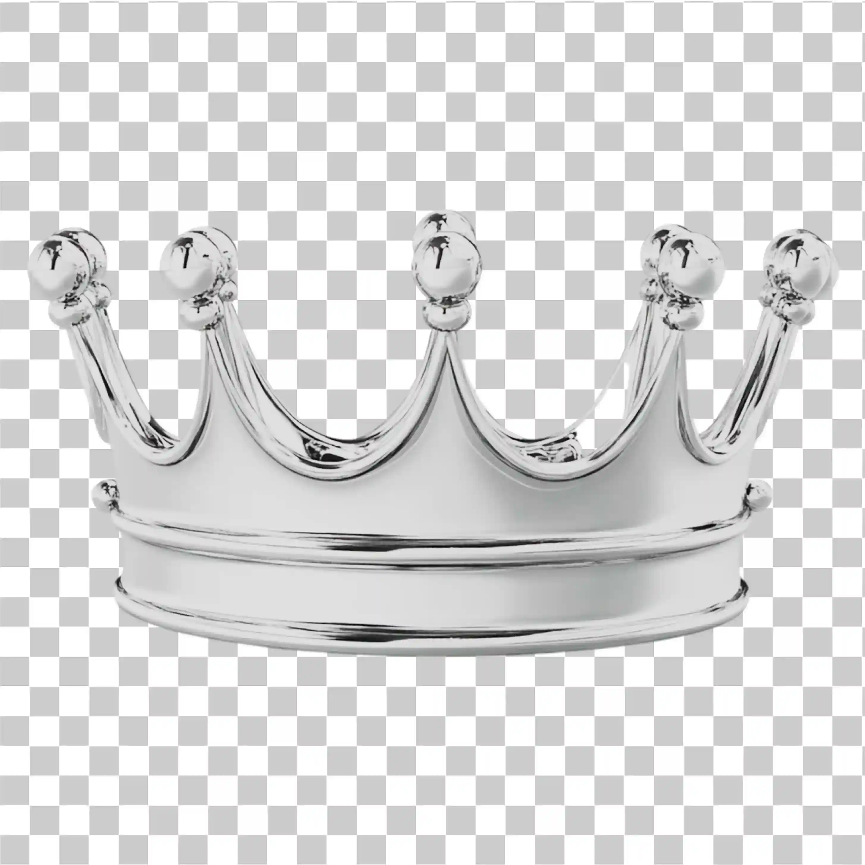Silver Crown, King Crown PNG, Royal Crown, Crown Logo, Icon & Clipart, 