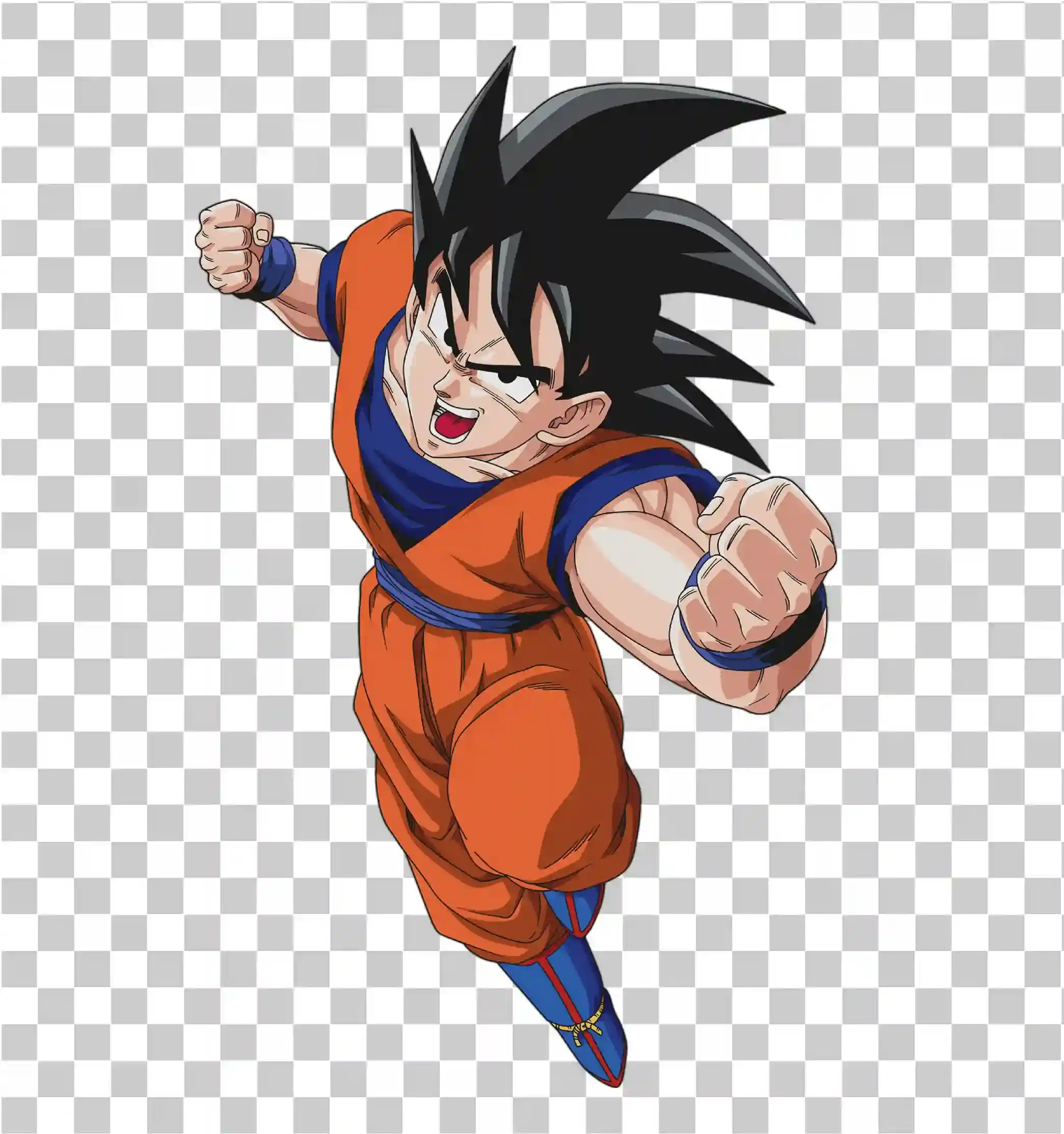 Son Goku Super Saiyan Png - Dragon Ball Z Hero & Goku DBS Art, 