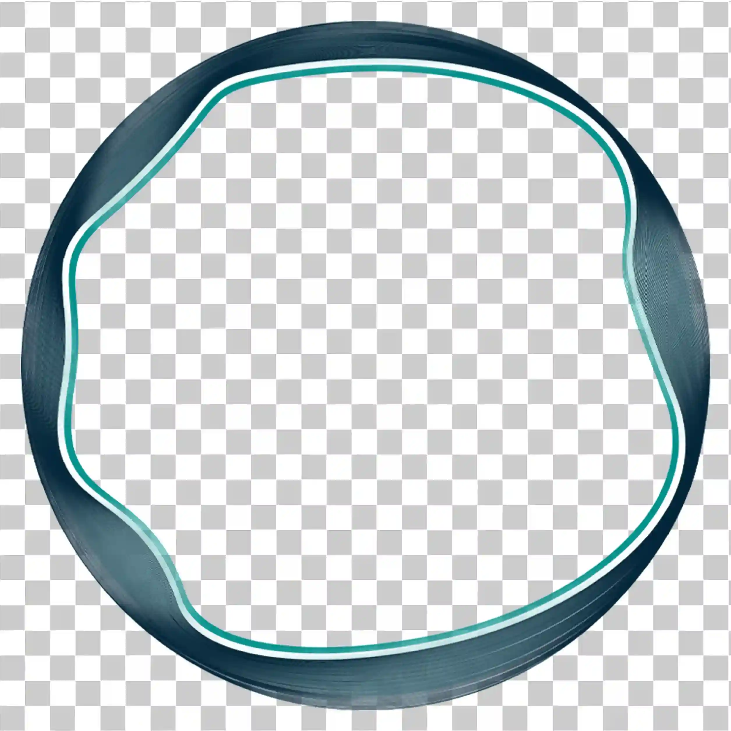 Circle, Circular Design, Circle Frame, Circle Clipart, 3D Render, Light Effect, Glowing Circle, Blue Neon Ring, Digital Art, Flash of Light, PNG, 