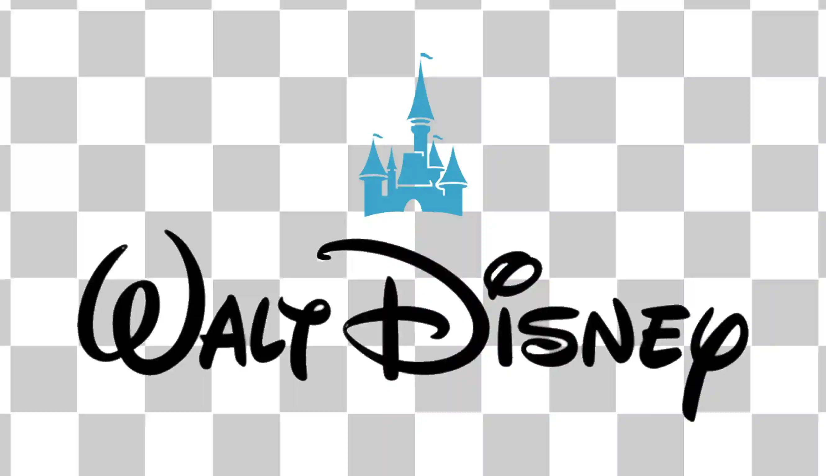 The Walt Disney Company, Logo de Disney PNG, Walt Disney World y Disneyland Park, Mickey Mouse, Magic Kingdom, Texto negro y reino azul, 