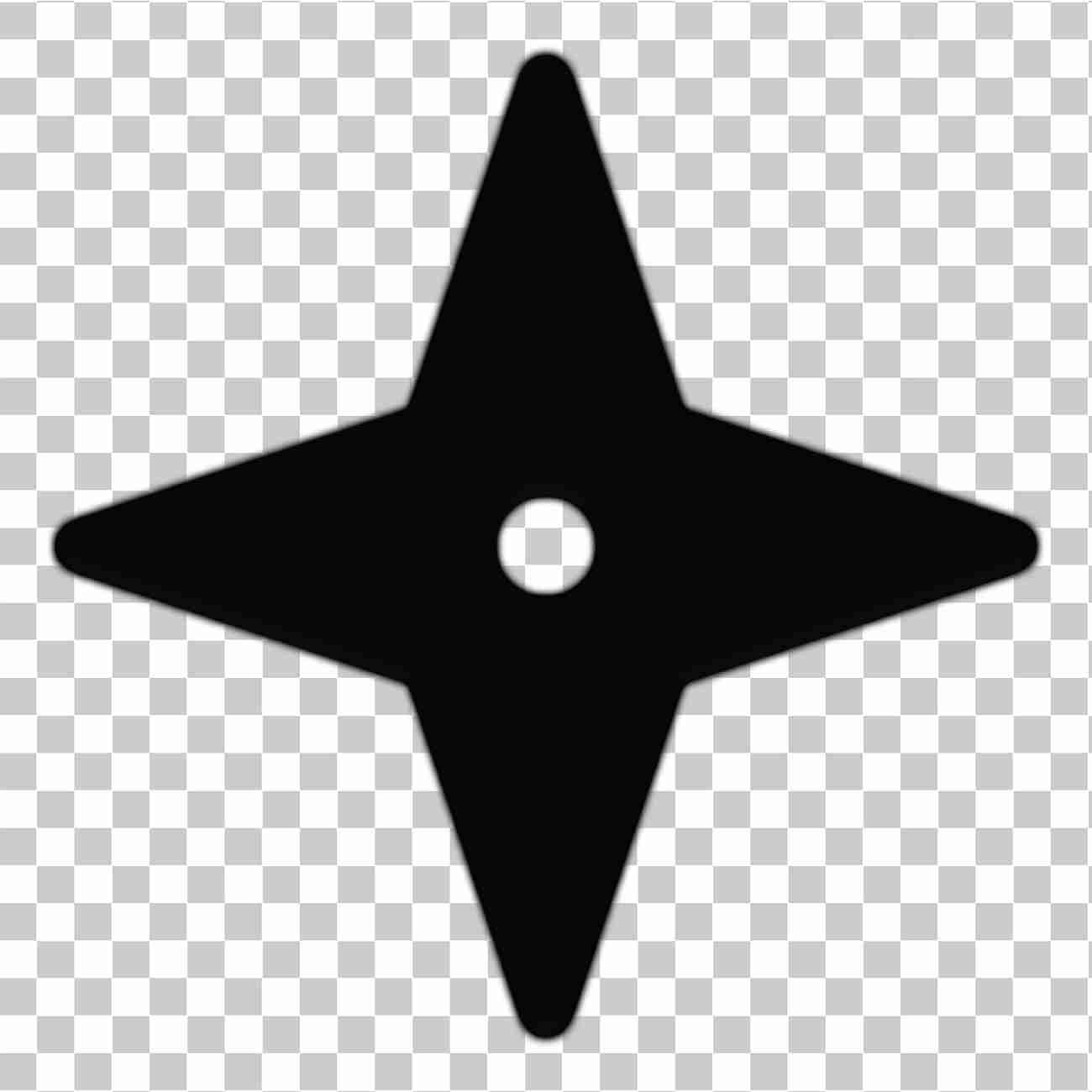Бросая оружие PNG - Black Star, Ниндзя Шурикен, Японский значок и клипарт, 
