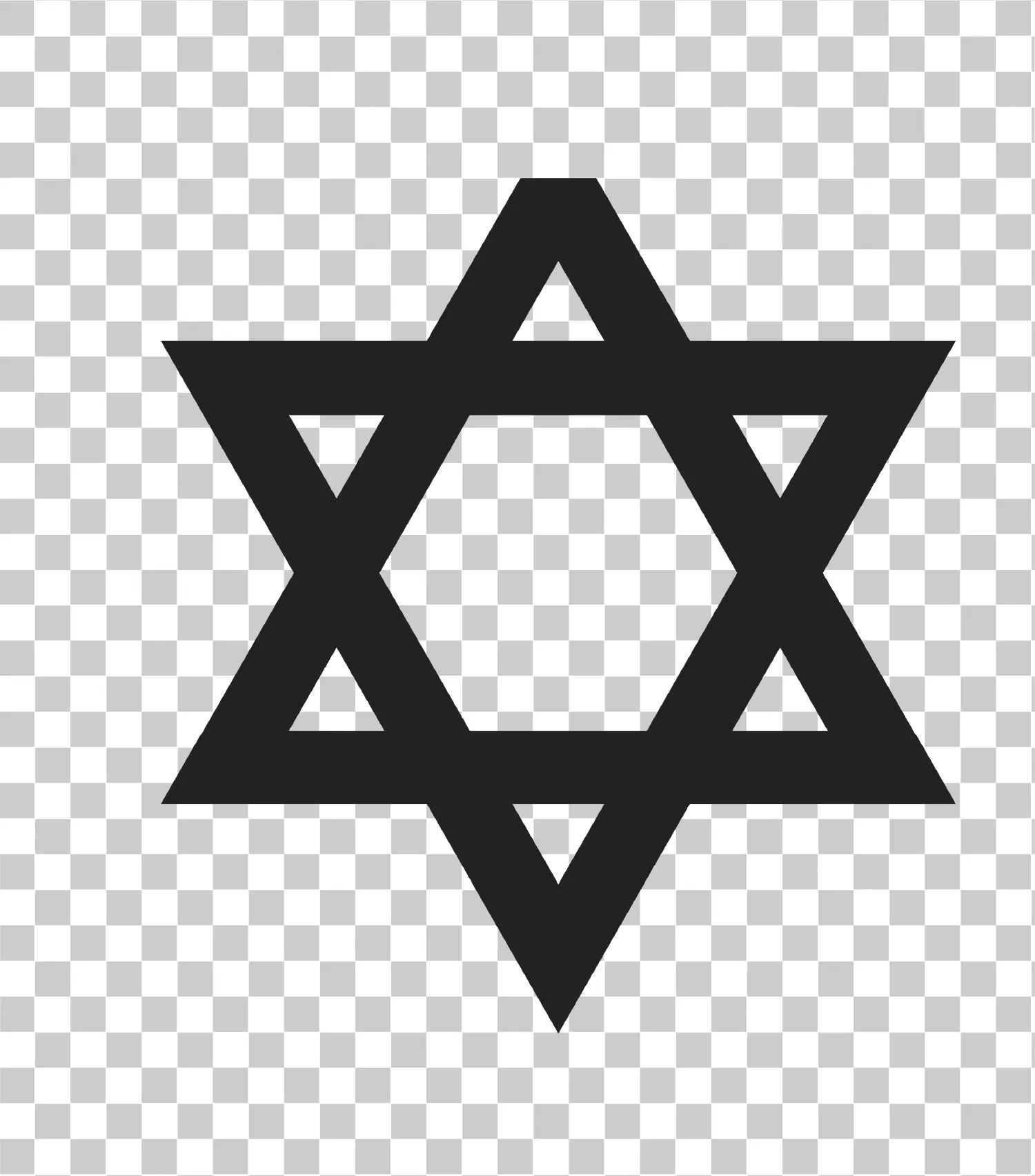 Pictograma vedetă a lui David, Simbolul steagului Israel, Alb -negru, Religia evreiască, PNG, 