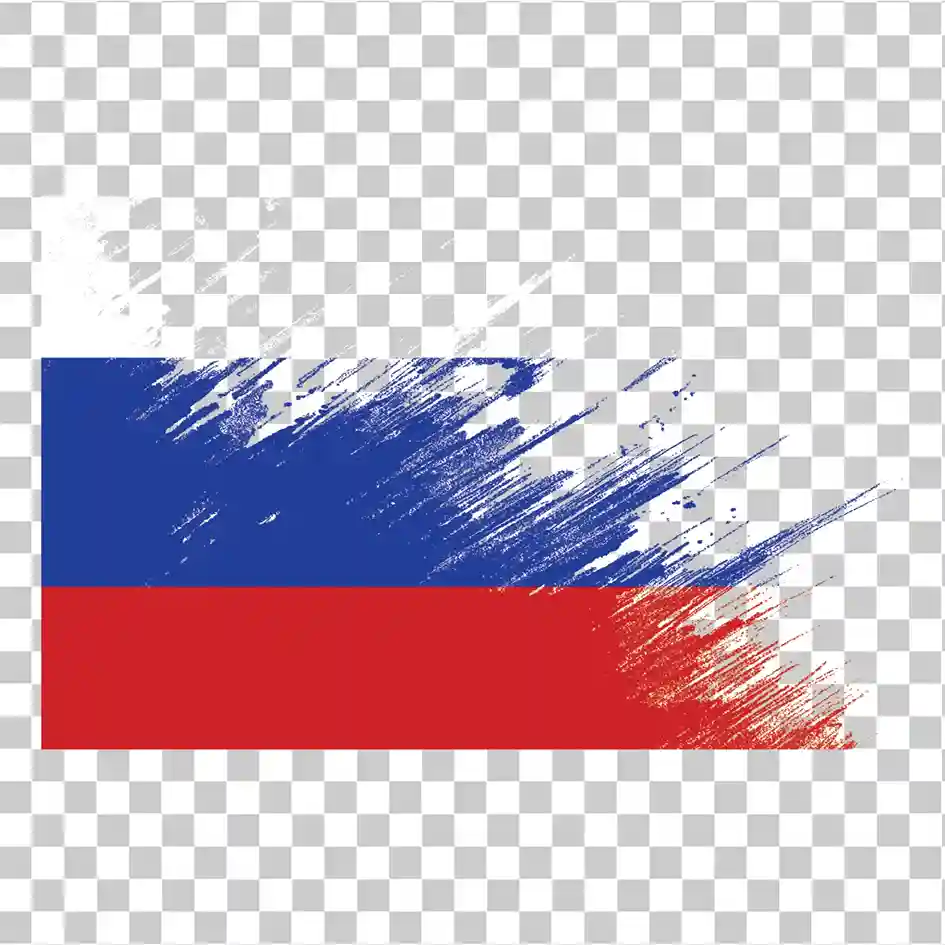 Grunge Venäjän lippu PNG, Venäjän tricolor -maalattu rakenne, Punainen valkoinen sininen vaakasuora maalaislippu, Venäjän federaation lippu, lippu, 