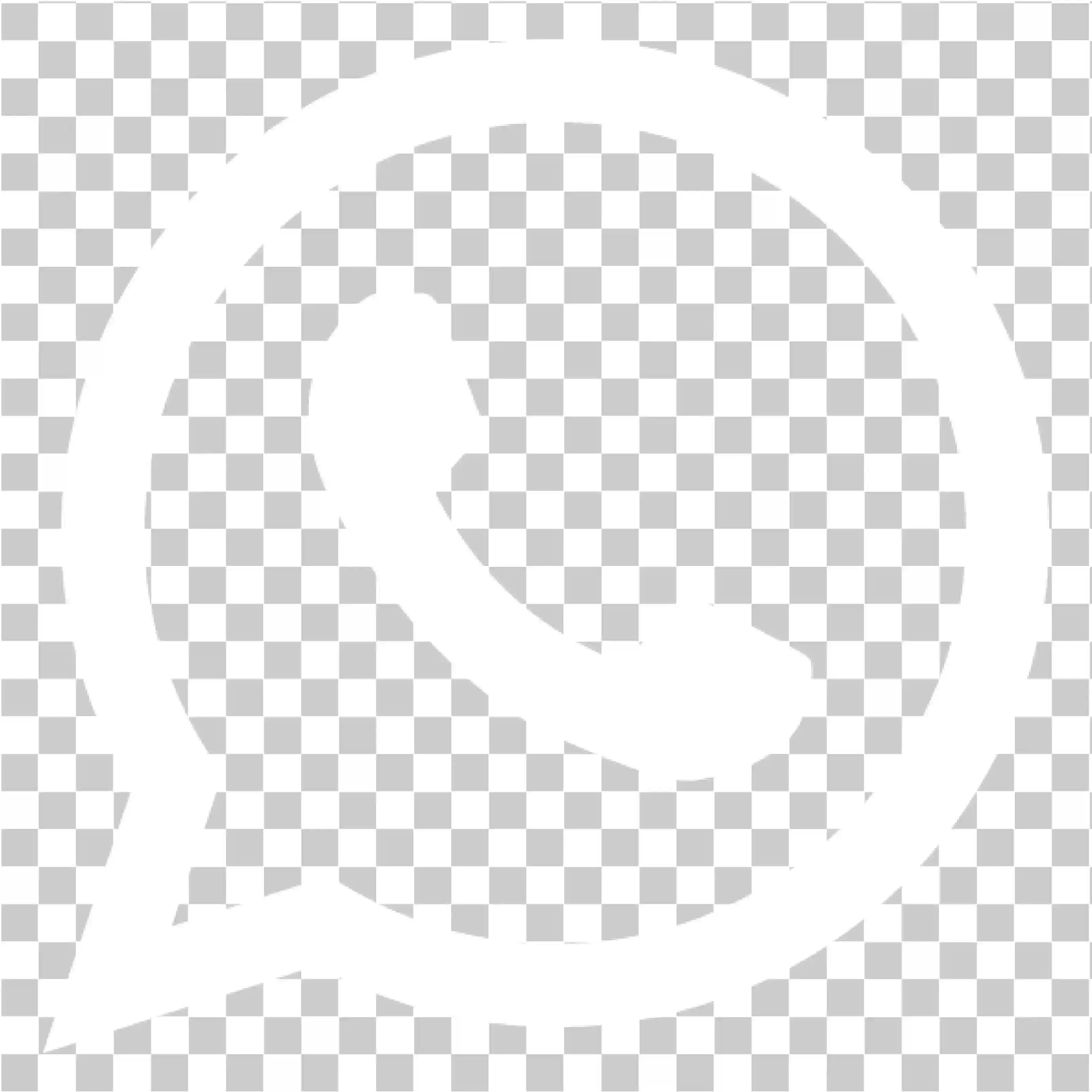 Logotipo De Whatsapp Png C rculo Blanco Tel fono Blanco Contorno 