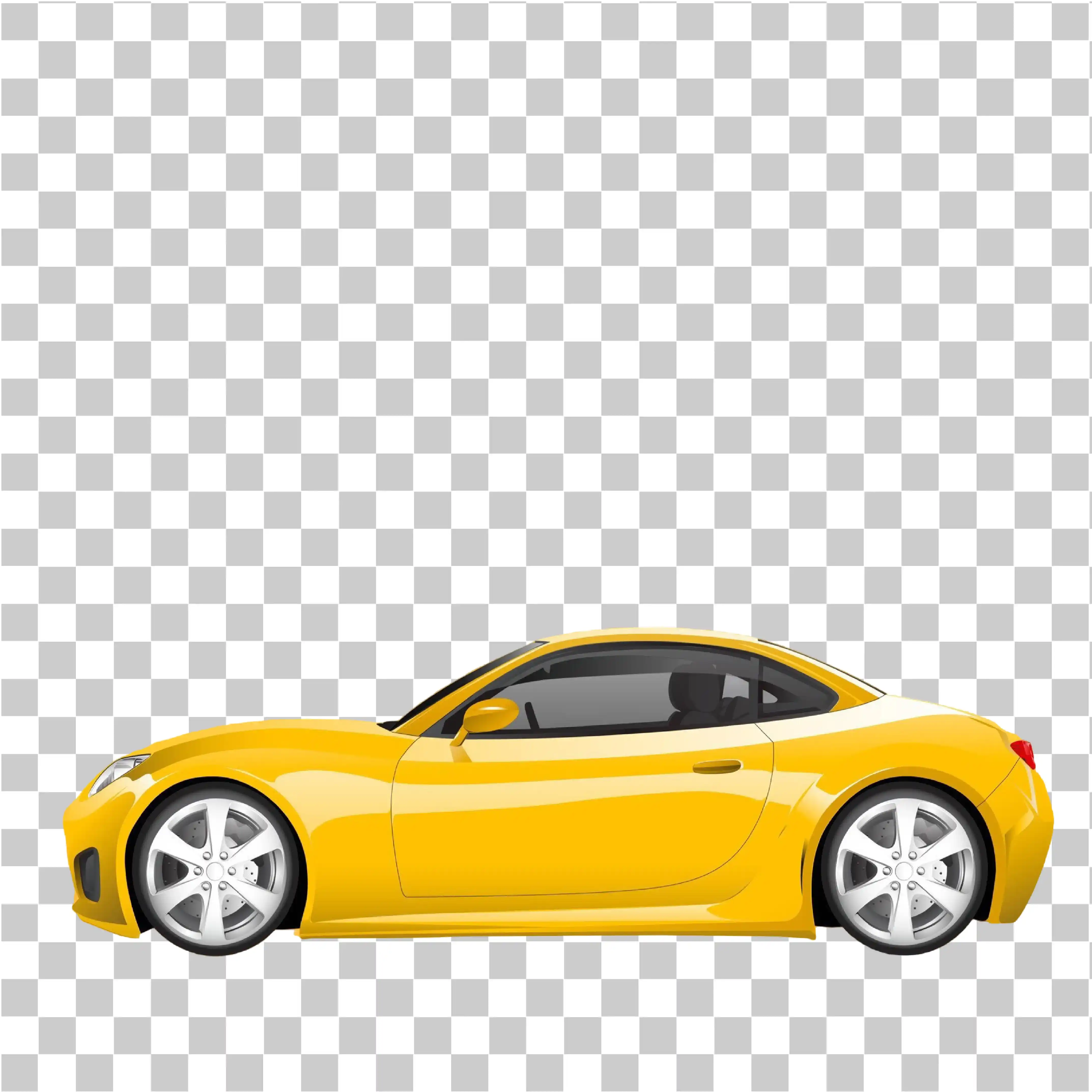 Yellow Sports Car PNG - Luxe en racen compacte auto -afbeeldingen, auto, 